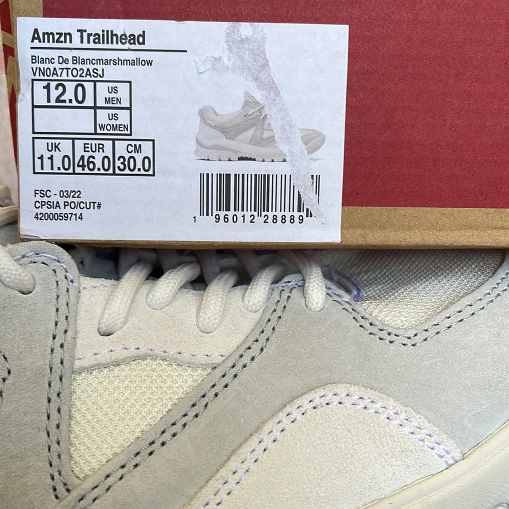 Vans Men’s Amzn Trailhead
Blanc De Blancmarshmallow
VN0A7TO2ASJ
Sneakers G - Picture 16 of 16